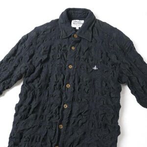 Rare Vivienne Westwood crinkle textured shirt jacket
